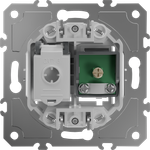 Механизм розетки RJ45/TV cat.6, ClassE-8/0-2400 МГц,  серия D16