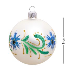 Элита НФШ-1596/2 Ел.украшение Шар «Василёк» 80 мм