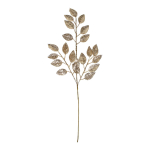 Ветка декоративная "Волшебные листья" 50 см, Шампань