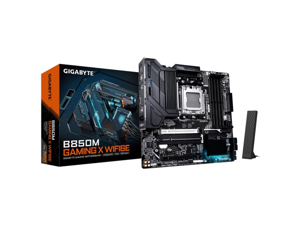 Материнская плата Gigabyte B850m Gaming X Wifi6e, Socket AM5, AMD B850, mATX, RTL