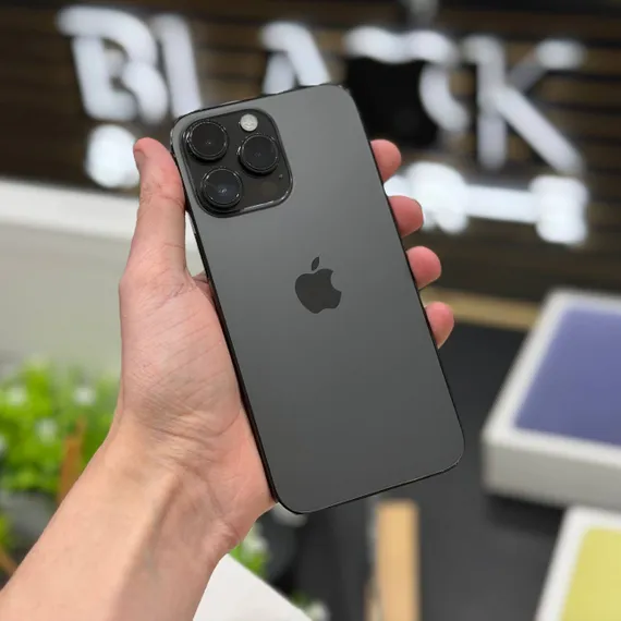 Б/У Телефон Apple iPhone 14 Pro Max 128Gb Black 75% (FD4PFQLTXX)