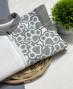 Флисовый Комбинезон Лапки