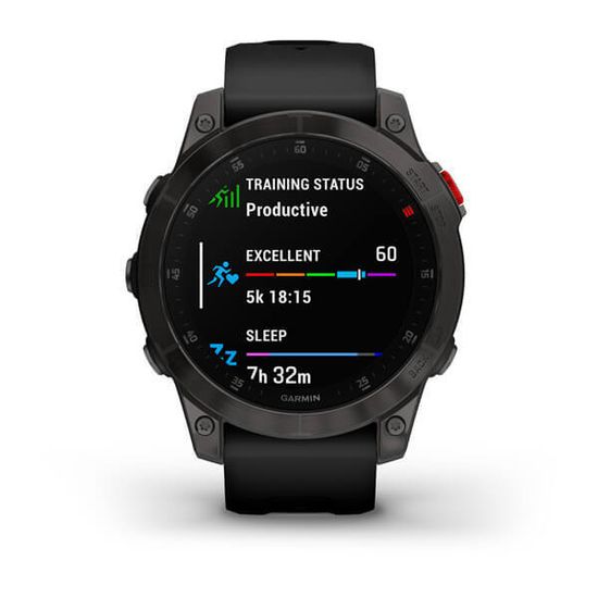 Часы Garmin EPIX gen 2,Sapphire, Серый титан 010-02582-11