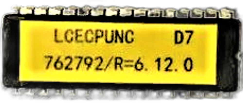 Микросхема для платы LCECPUNC  ВЕРСИЯ R=6.12.0 KONE.