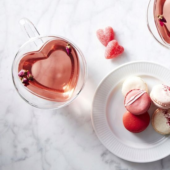 Набор стеклянных чашек 2 шт. 250 мл. Kamille KM 9006 с двойными стенками