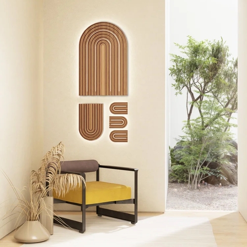 Настенный дизайнерский светильник Echo Arc by Aaline