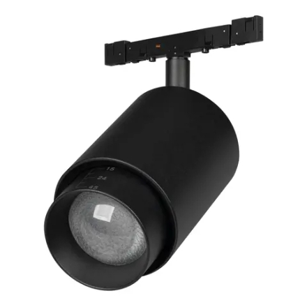 Светильник MAG-MICROCOSM-SPOT-ZOOM-R59-12W Day4000 (BK, 20-60 deg, 24V) (Arlight, IP20 Металл, 5 лет) 052085