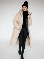 Купить Пуховик ko-ko-ko зимний женский бежевый Пуховик ko-ko-ko зимний женский бежевый