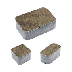 Тротуарная плитка КЛАССИКО - Листопад гладкий Старый замок, комплект из 3 видов плит