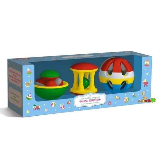 Подарочный набор "Любимые погремушки"