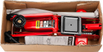 STAYER R-22 RED FORCE, 2 т, 125 - 320 мм, подкатной домкрат для легковых а/м, Professional (43152-2)