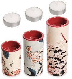 pr-TS06HOK Набор подсвечников (Hokusai.Parastone)