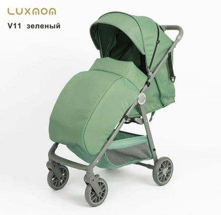 Прогулочная коляска Luxmom V11 ( Зеленый) вес 5.5 кг