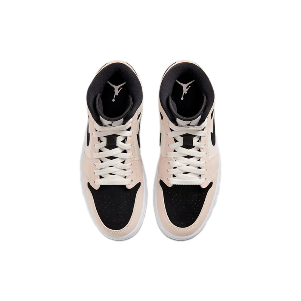 Кроссовки Air Jordan 1 Mid Barely Orange