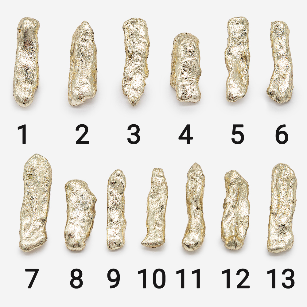 Жемчуг культивированный Бива, с эффектом поталирования, с боковым центральным отверстием 24-33мм