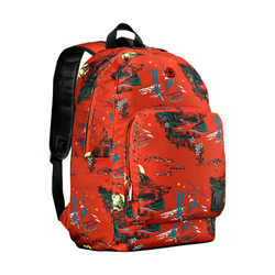 Городской рюкзак Crango красный с рисунком (27л) WENGER 610194