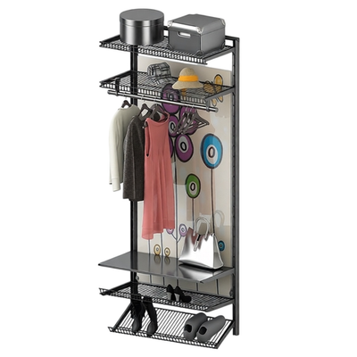 Система хранения FERRARA, металлик серебристый (серый)