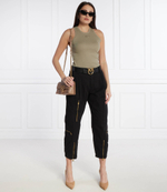 Джинсовые штаны карго Pinko - черный(102947 A1M4)