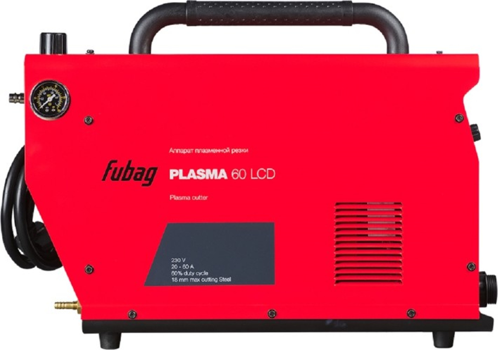 Аппарат плазменной резки FUBAG Plasma 60 LCD (46124) + горелка FB P60 6m (38468) 46124.1