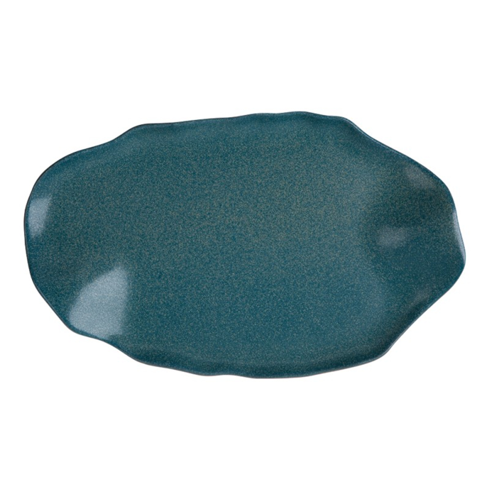 Блюдо овальное 33см Roots Teal
