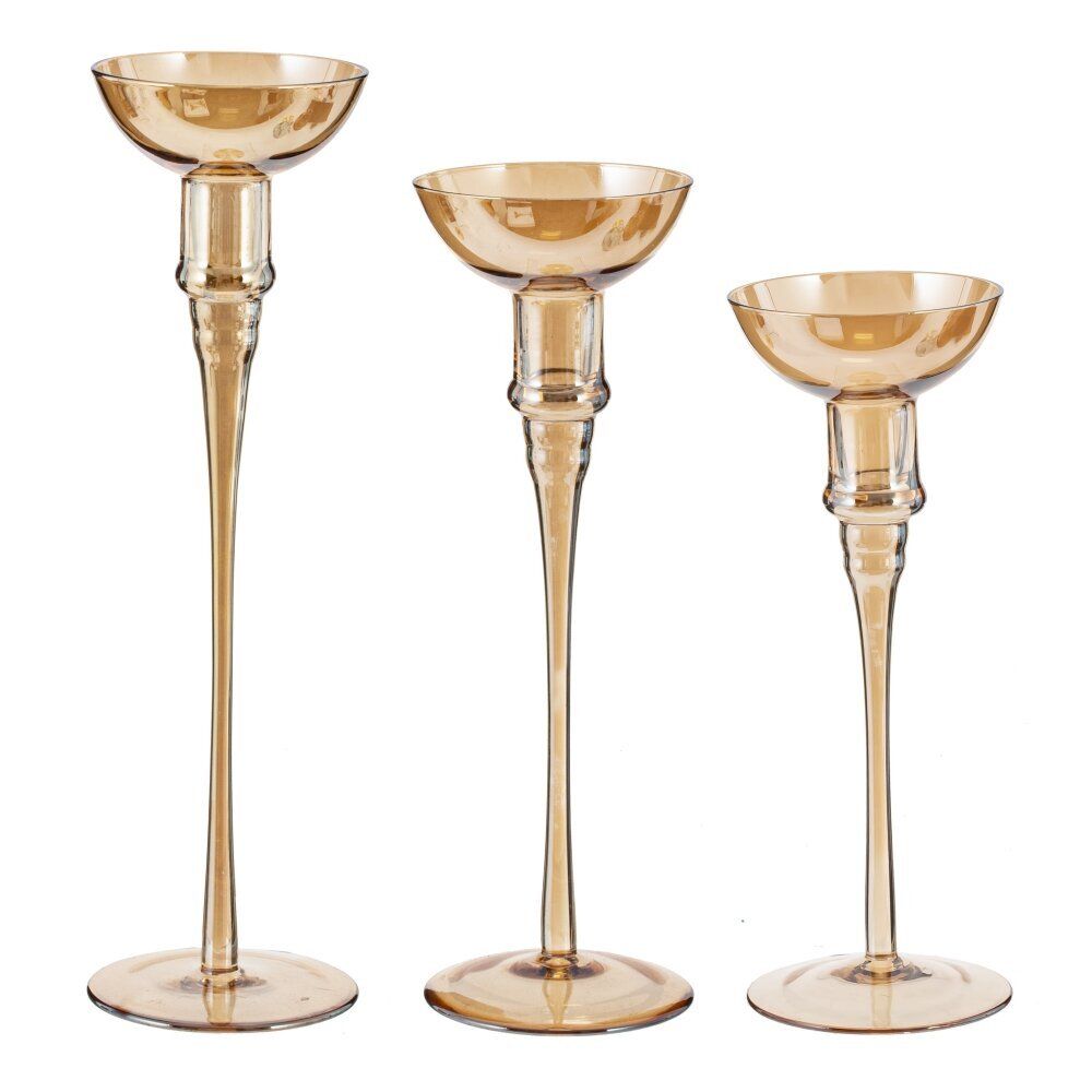 GAEM Набор из 3-х подсвечников, L23 W12 H32,5 см