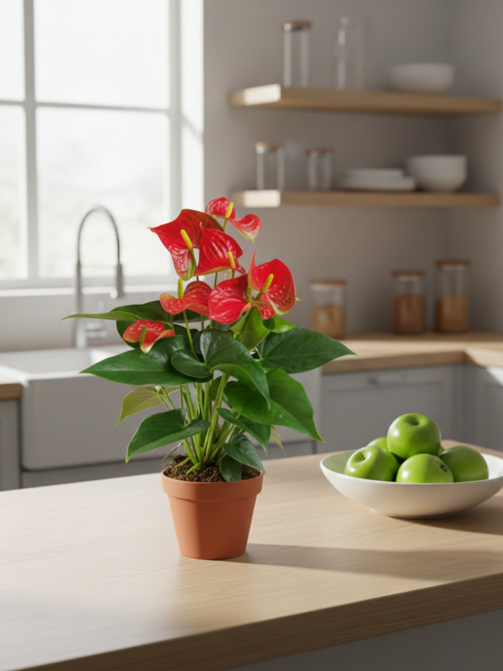 Антуриум Red Spots д.12