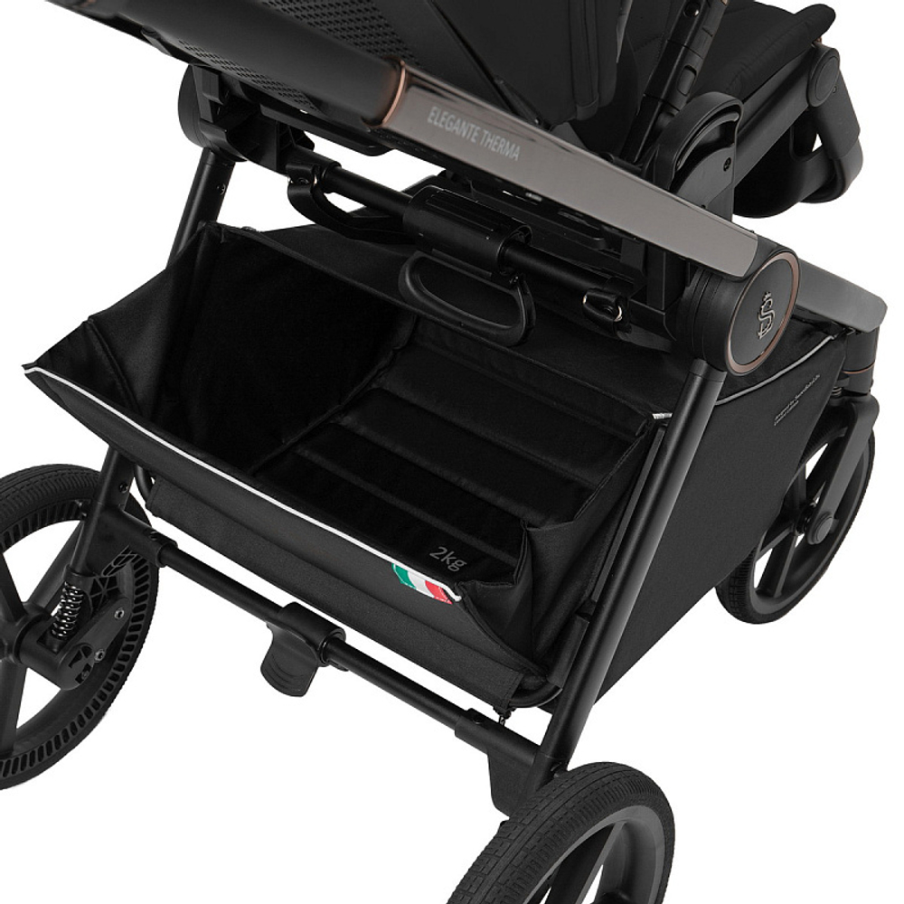 Детская коляска 3 в 1 Sweet Baby SBL Elegante Therma 427643 Black