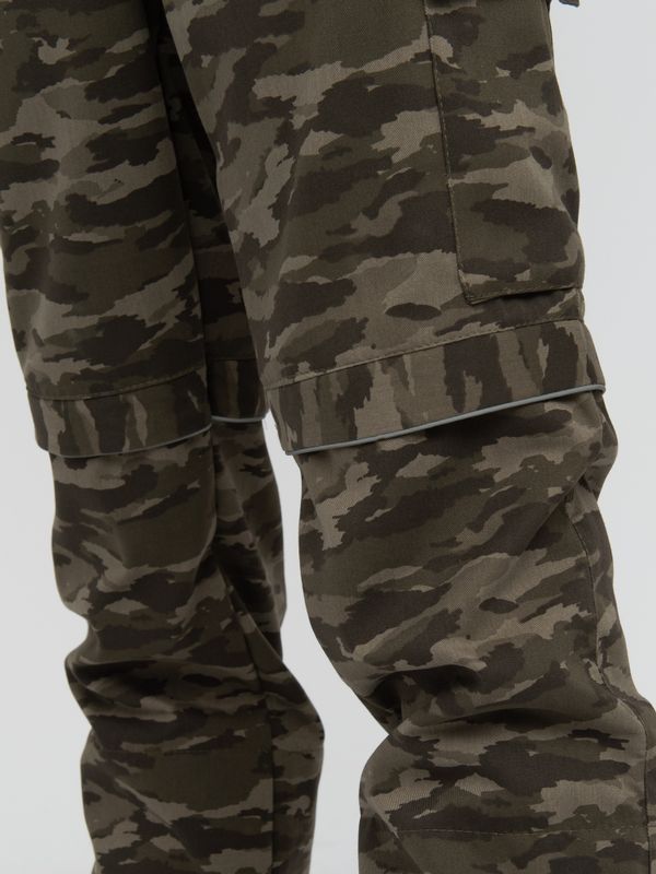 Костюм летний Антигнус-Люкс ткань Твил-Пич цвет Милитари