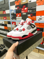 Купить в Москве Jordan 4 Retro Fire Red