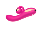 Силиконовый вибратор-кролик с функцией вращения SW3052-hot-pink