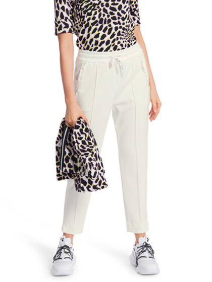 Marc Cain Брюки со стрелками в спортивном стиле