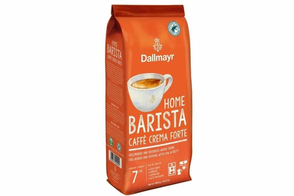 Кофе в зернах Dallmayr Home Barista Crema Forte 1 кг