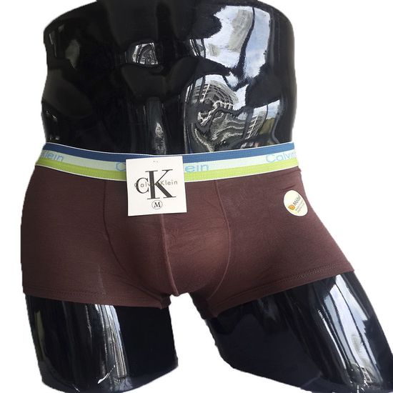 Мужские трусы хипсы коричневые модал CK NWG brown Boxer