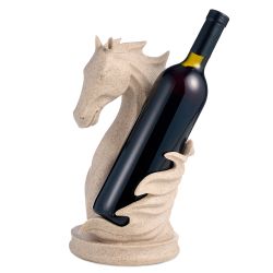ПОДСТАВКА ПОД БУТЫЛКУ "ЛОШАДЬ" 19,5*16*29,8 СМ