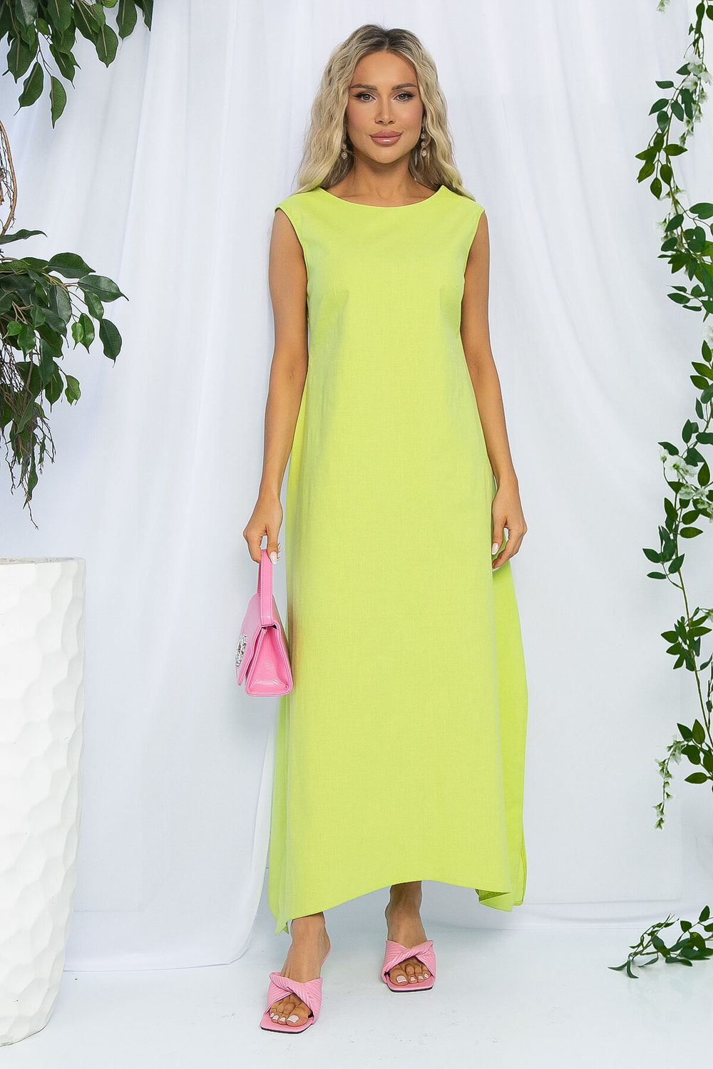 Платье Иниша (лаймовый пунш) П13177-4М LT Collection