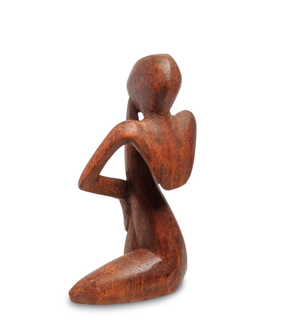 Decor and Gift 91-019 Статуэтка АБСТРАКЦИЯ молитва 10 см (красное дерево)