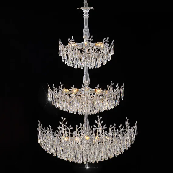 CL310261 RITZ Хром Люстра