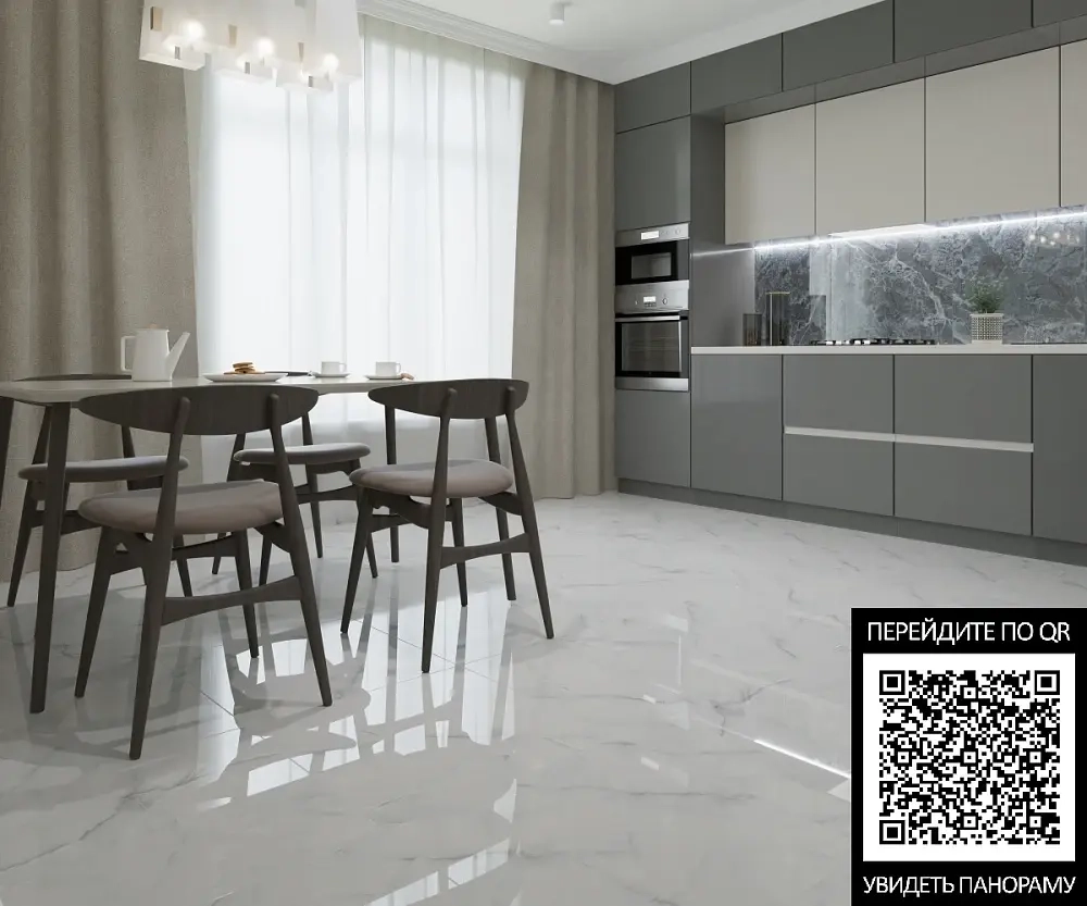 Керамогранит Royce Jerico Grey Polished 60x60 см (R_PR1021)