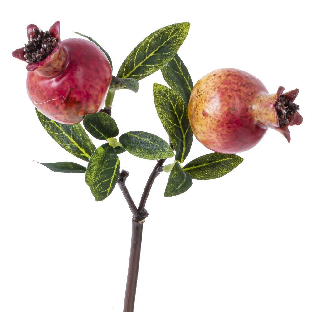 GAEM Ветка искусственная "Гранат", L10 W7 H31 см, 2в.