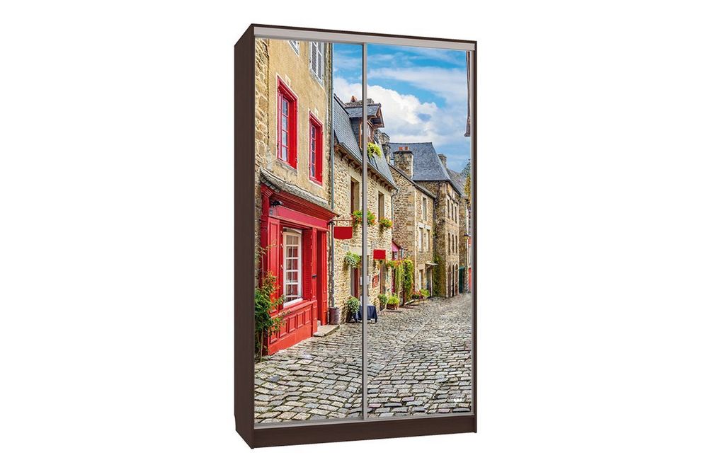 Шкаф-купе "Рио-7 600 Европа" (венге), ЛДСП 16 мм, Мебельсон