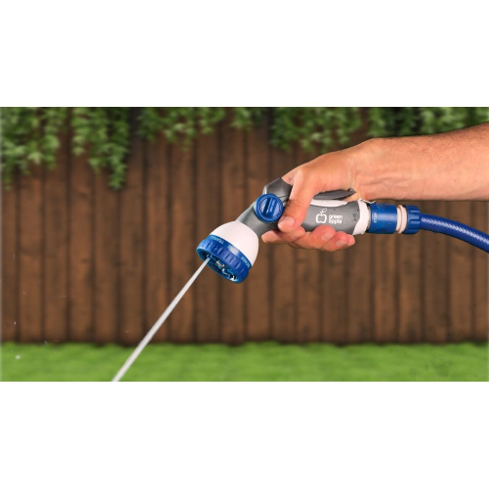 GWHM12-037 GREEN APPLE Пистолет-распылитель, пластик, 8 режимов