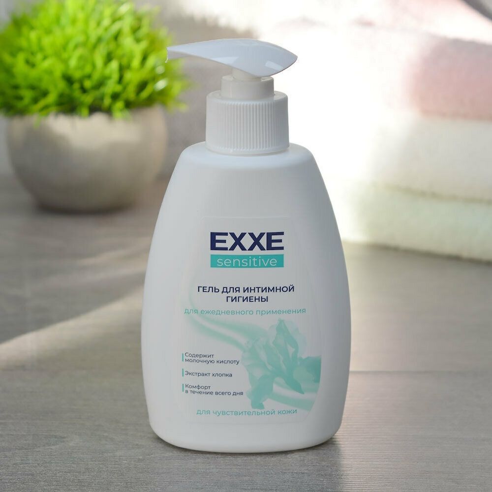 Гель для интимной гигиены &quot;Sensitive&quot; 250мл, EXXE