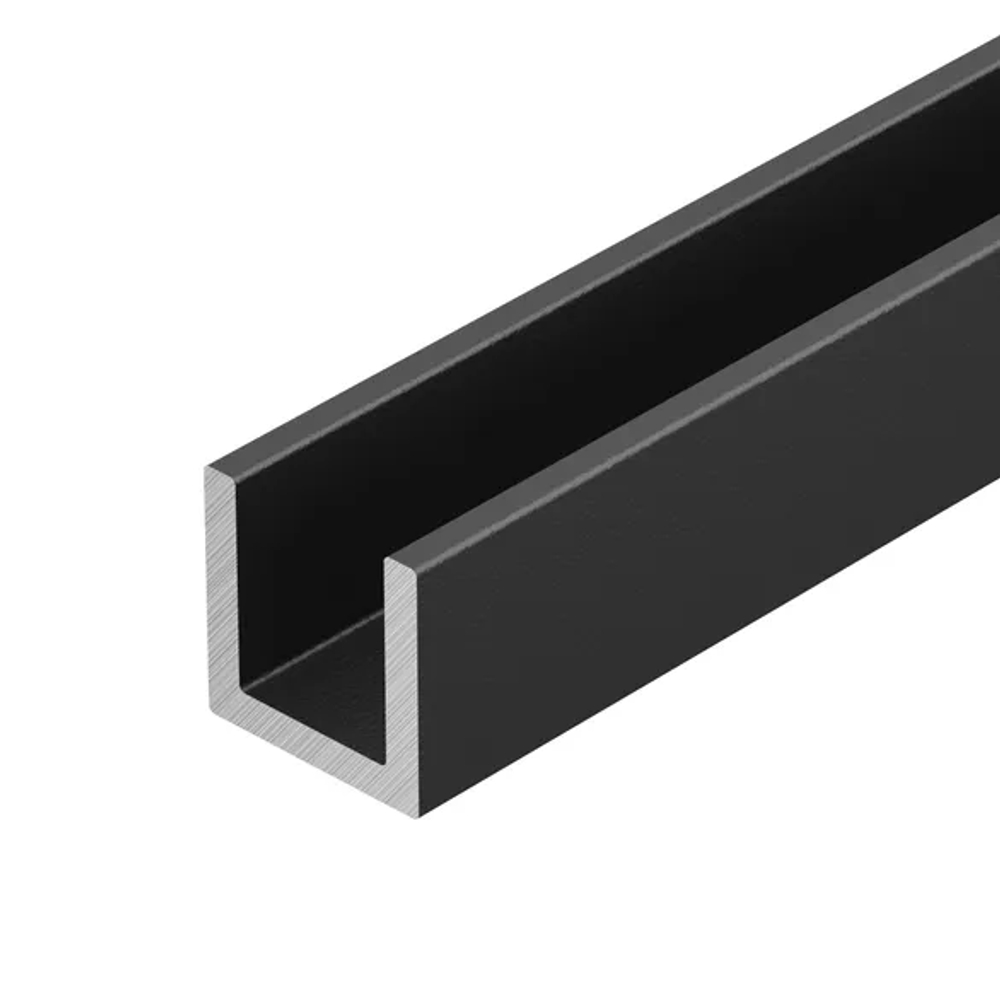 Профиль П-образный TECH-1010-3000 BLACK (Arlight, Алюминий) 063113