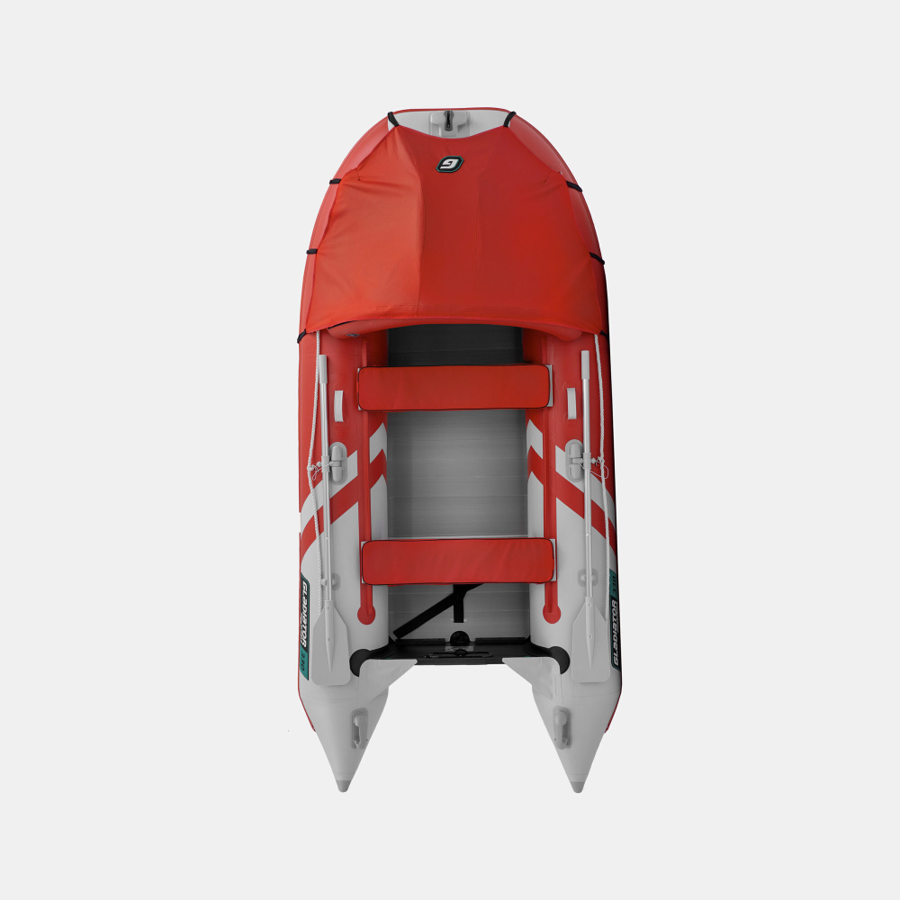 Надувная лодка GLADIATOR C330AL красно-белый