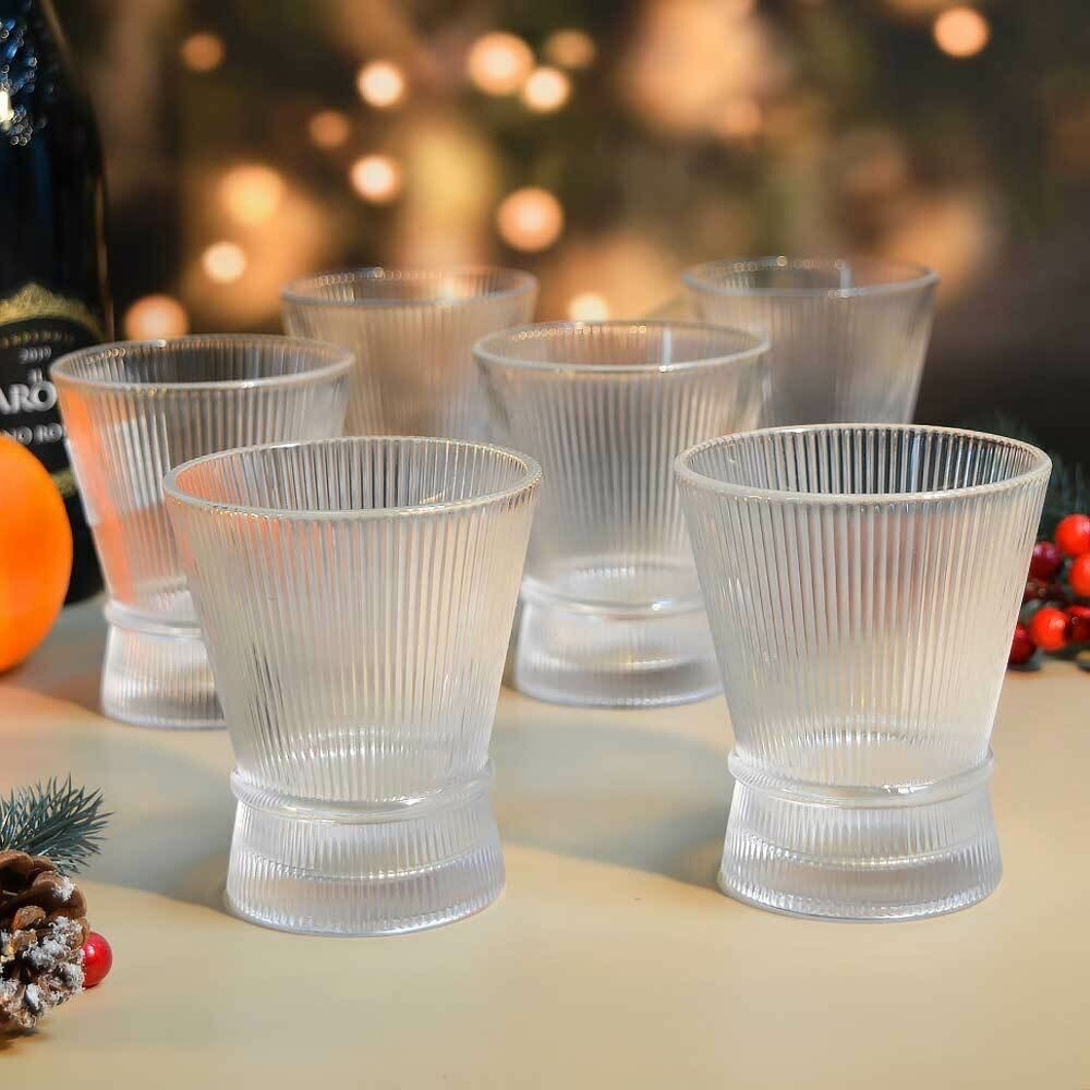 Набор стаканов 6шт 260мл, d8,5см, h10см, DM337-2