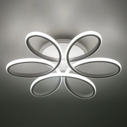 Citilux Сезар Смарт CL233A150E RGB Умная люстра Белая