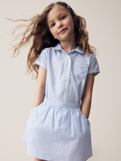 Юбка для девочки Next Q77-084, Голубой, Белый