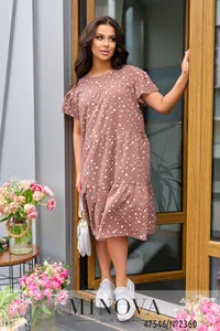 Платье 2360-капучино Minova