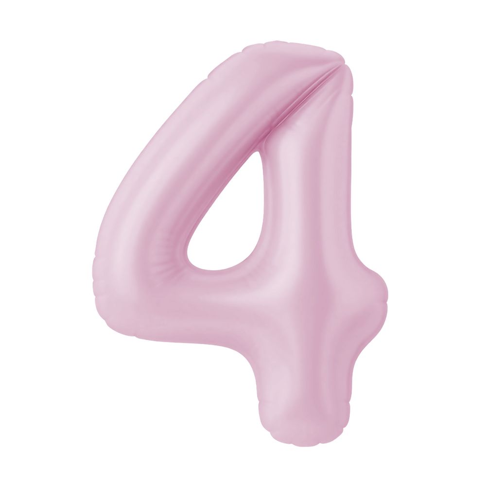 Цифра 4 Slim Зефирный 40&quot; Agura