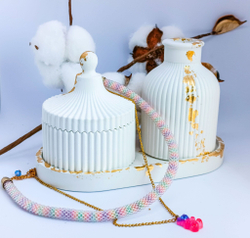 Уникальный чокер из бисера by A.S.